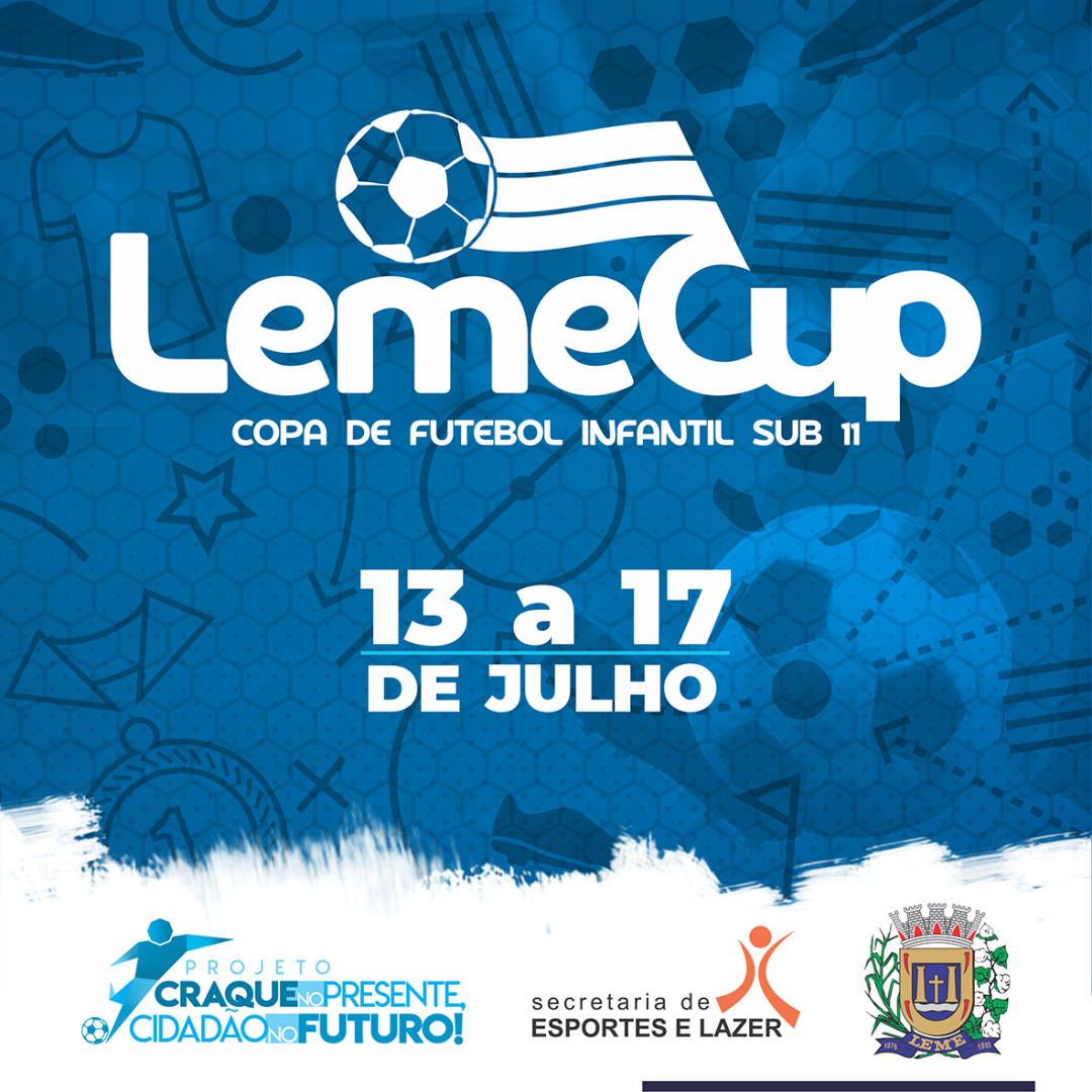 Confirmadas as equipes participantes da 3ª Edição da Leme Cup Sub 11