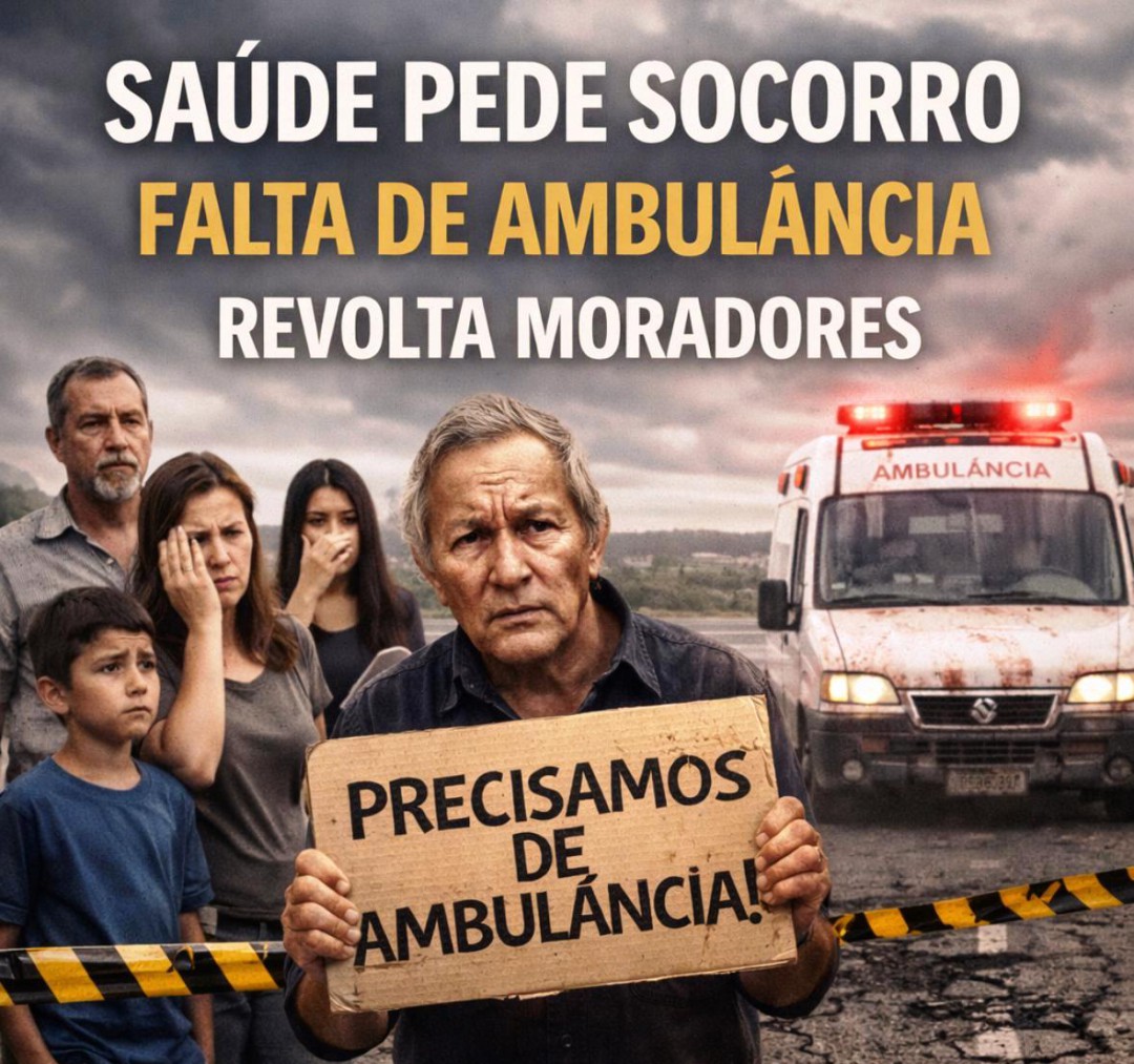 SAÚDE PEDE SOCORRO: FALTA DE AMBULÂNCIAS REVOLTA MORADORES E VEREADOR DR. DAVID PEDRÃO COBRA AÇÃO IMEDIATA DA PREFEITURA DE LEME