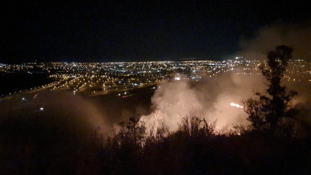 Incêndio no Morro do Cristo