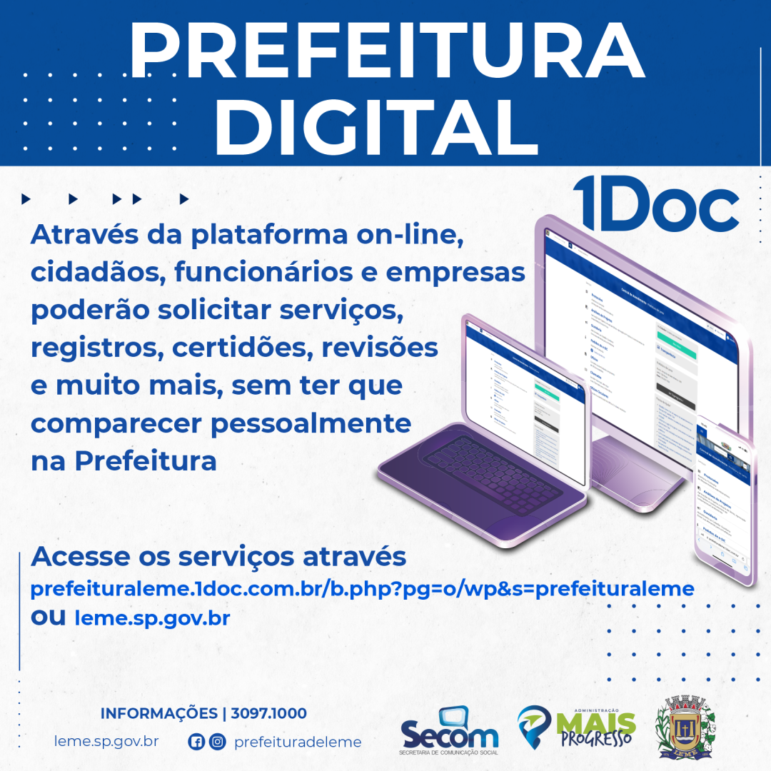 Prefeitura inicia o usa de plataforma para atendimento digital