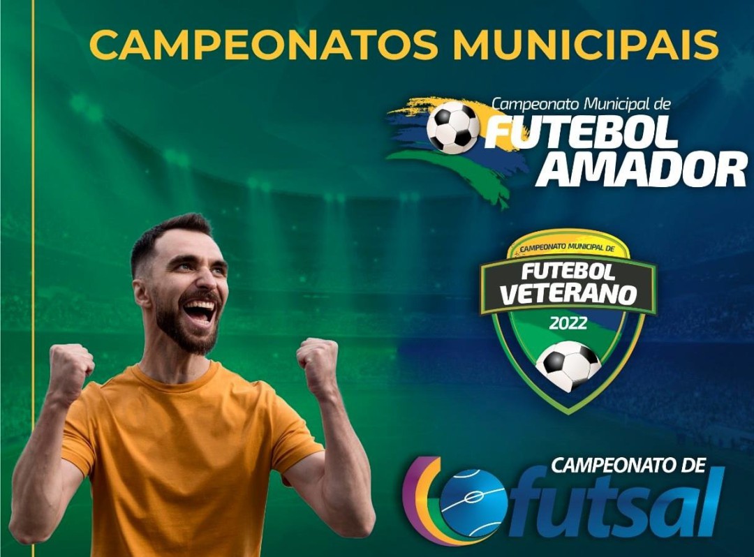 Confira os resultados das rodadas do Campeonato Municipal da 2ª divisão de Futebol Amador e Futebol Veterano 2022.
