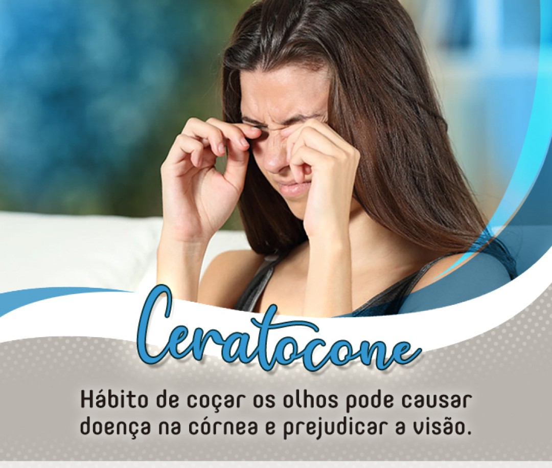 Coçar os olhos pode afetar a visão?