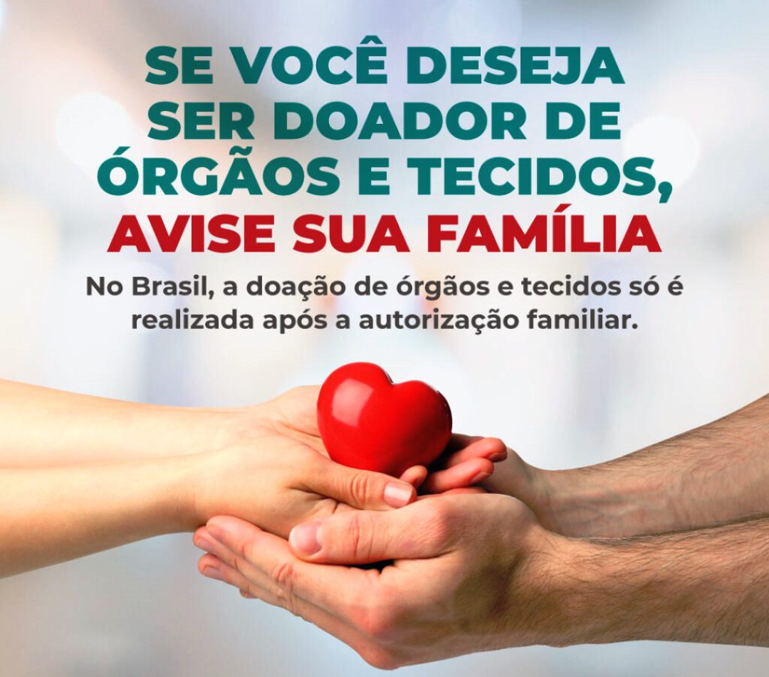 DOAR ÓRGÃOS É MULTIPLICAR VIDAS
