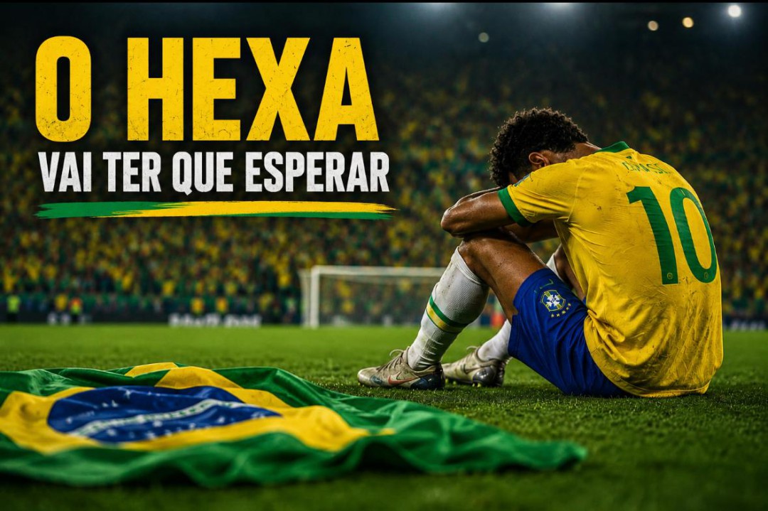 O HEXA VAI TER QUE ESPERAR MAIS UMA VEZ