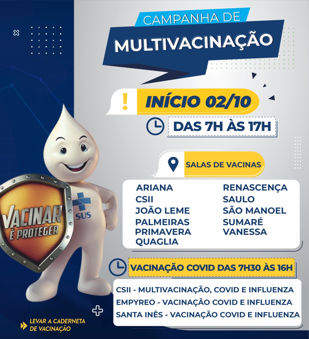 Campanha de Multivacinação 2023