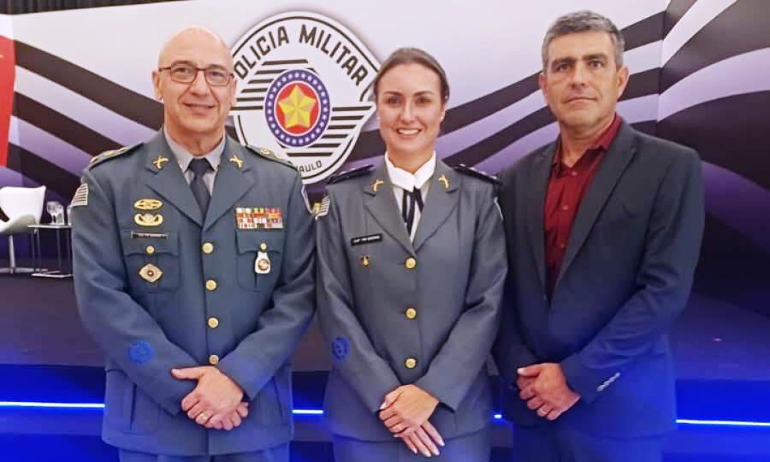 CAPITÃO PM MARINA BISCAINO DO 36°BPM/I - 4° CIA CONCLUI MESTRADO EM CIÊNCIAS POLICIAIS