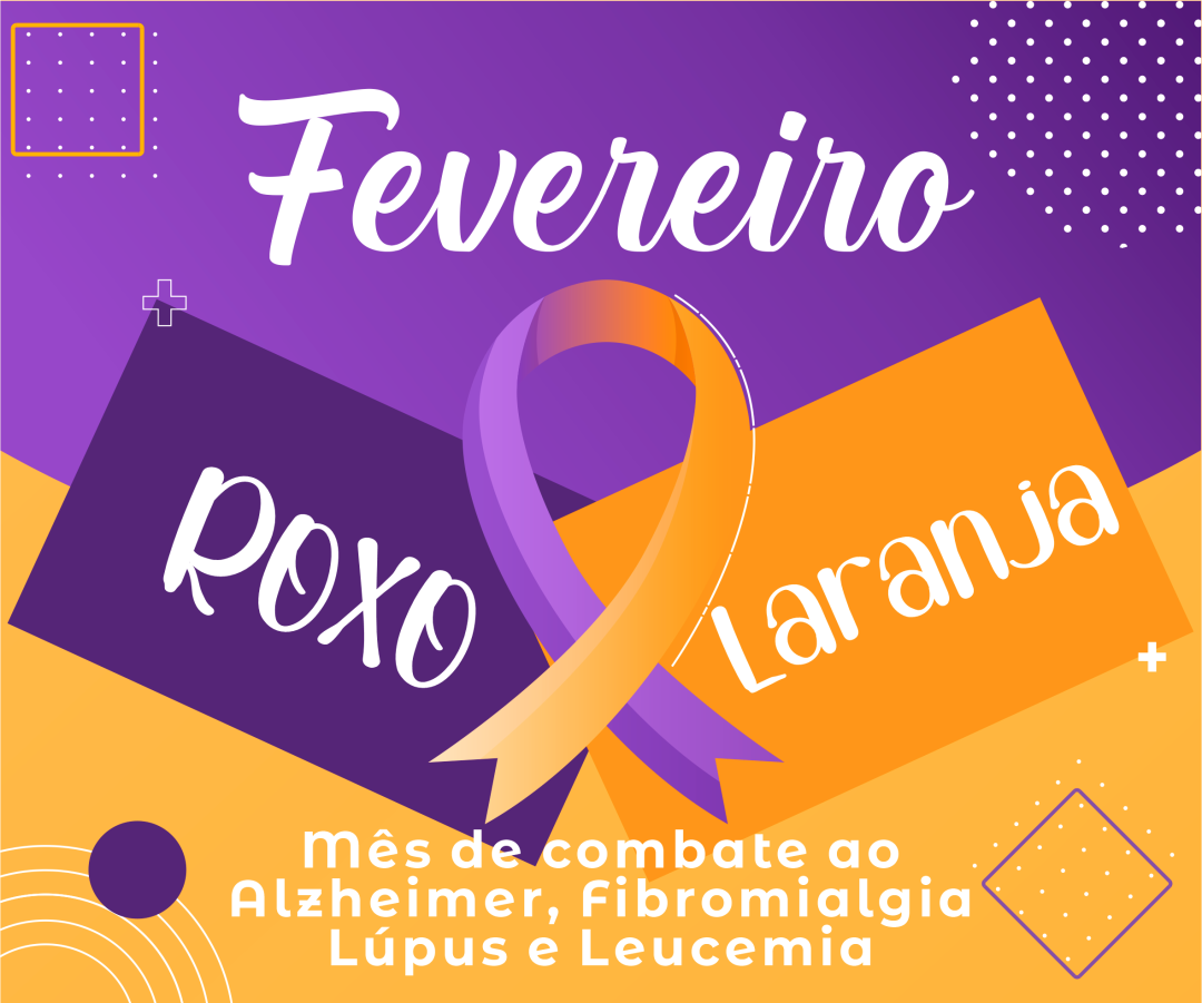 Fevereiro Roxo e Laranja