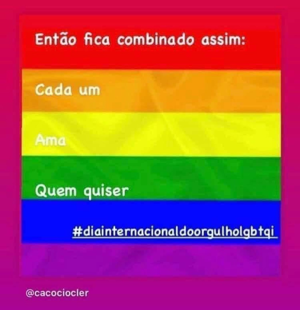 DIA INTERNACIONAL DO ORGULHO LGBTQI+ - 28 DE JUNHO