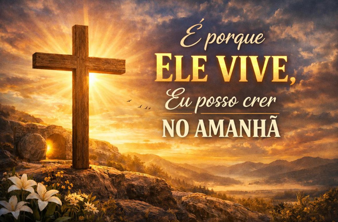PÁSCOA É RENASCIMENTO, ESPERANÇA E VIDA NOVA