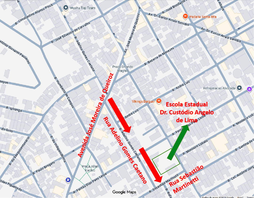 ALTERAÇÃO NO SENTIDO DE DIREÇÃO DE RUA NA CIDADE A PARTIR DO DIA 15 DE DEZEMBRO