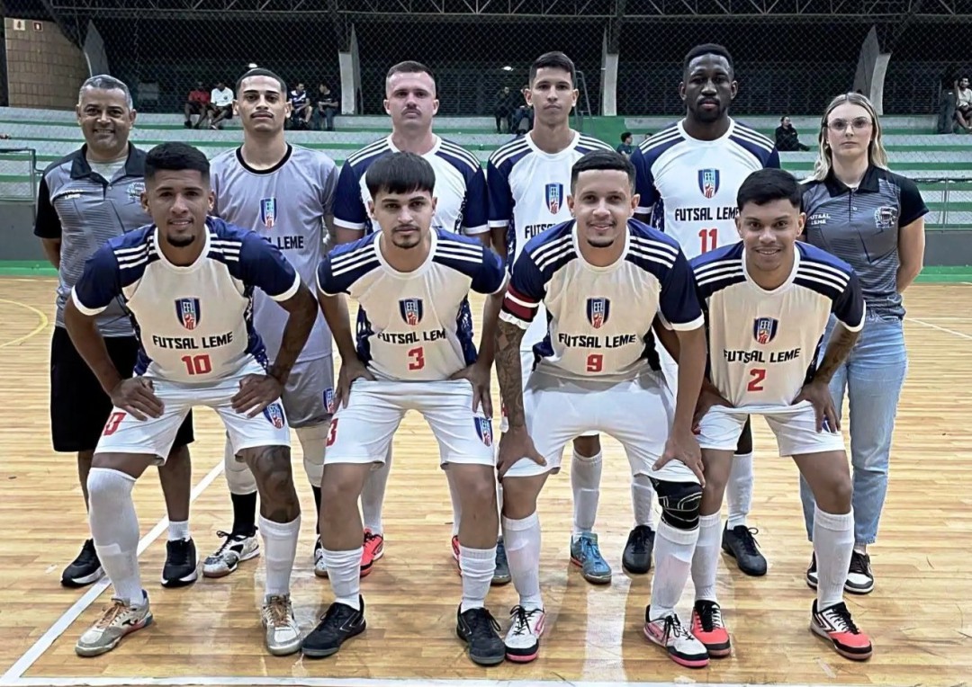 LEME GOLEIA TERRA ROXA E GARANTE VAGA NA TERCEIRA FASE DA COPA RECORD DE FUTSAL SÉRIE PRATA