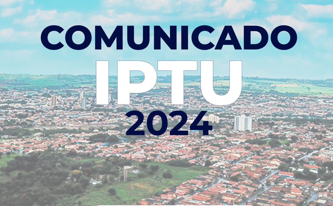 CARNÊS DE IPTU TERÃO REAJUSTE INFLACIONÁRIO DE 3,75% E COMEÇAM A SER ENTREGUES A PARTIR DE 20 DE JANEIRO