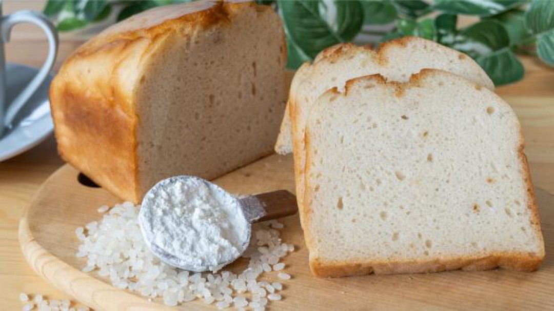 PÃO DE ARROZ COZIDO SEM GLÚTEN