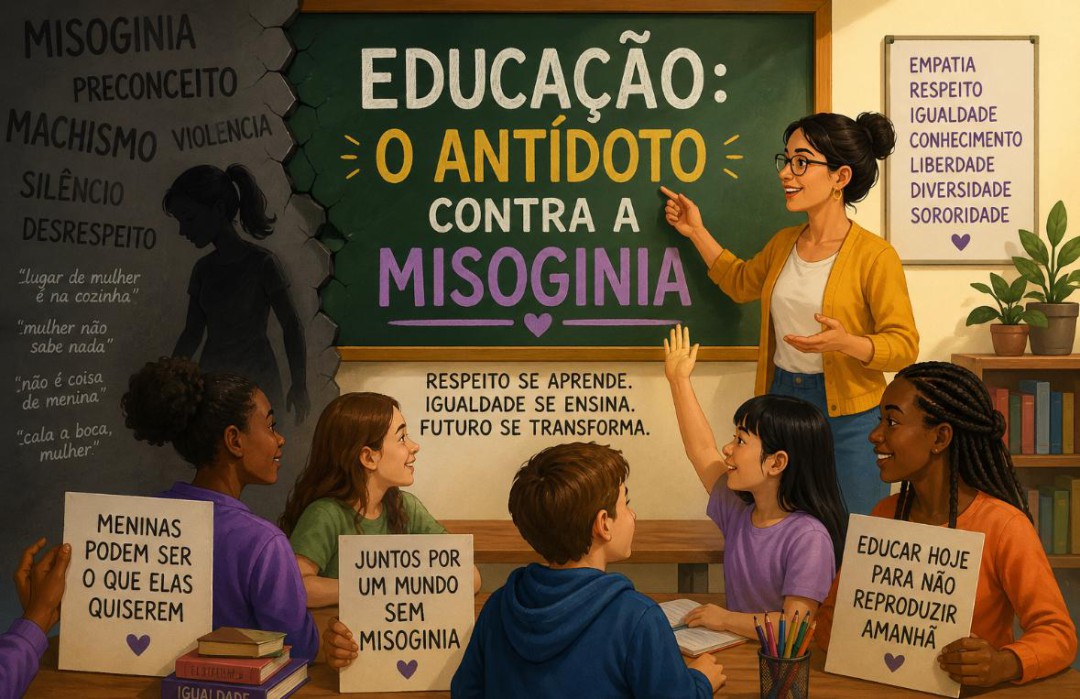 EDUCAÇÃO: O ANTÍDOTO CONTRA A MISOGINIA
