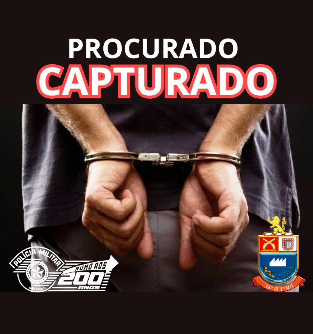 PROCURADO PELA JUSTIÇA É CAPTURADO APÓS TENTAR ESCONDER O ROSTO DURANTE ABORDAGEM EM LEME