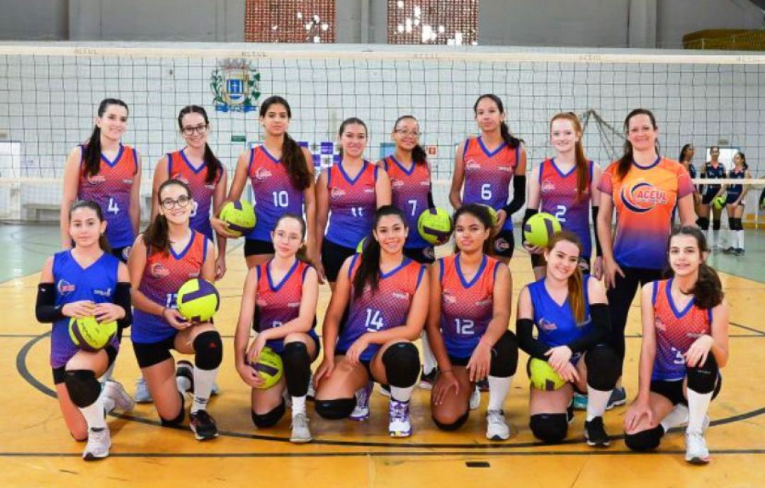 VÔLEI FEMININO DA ACEUL/SEL LEME