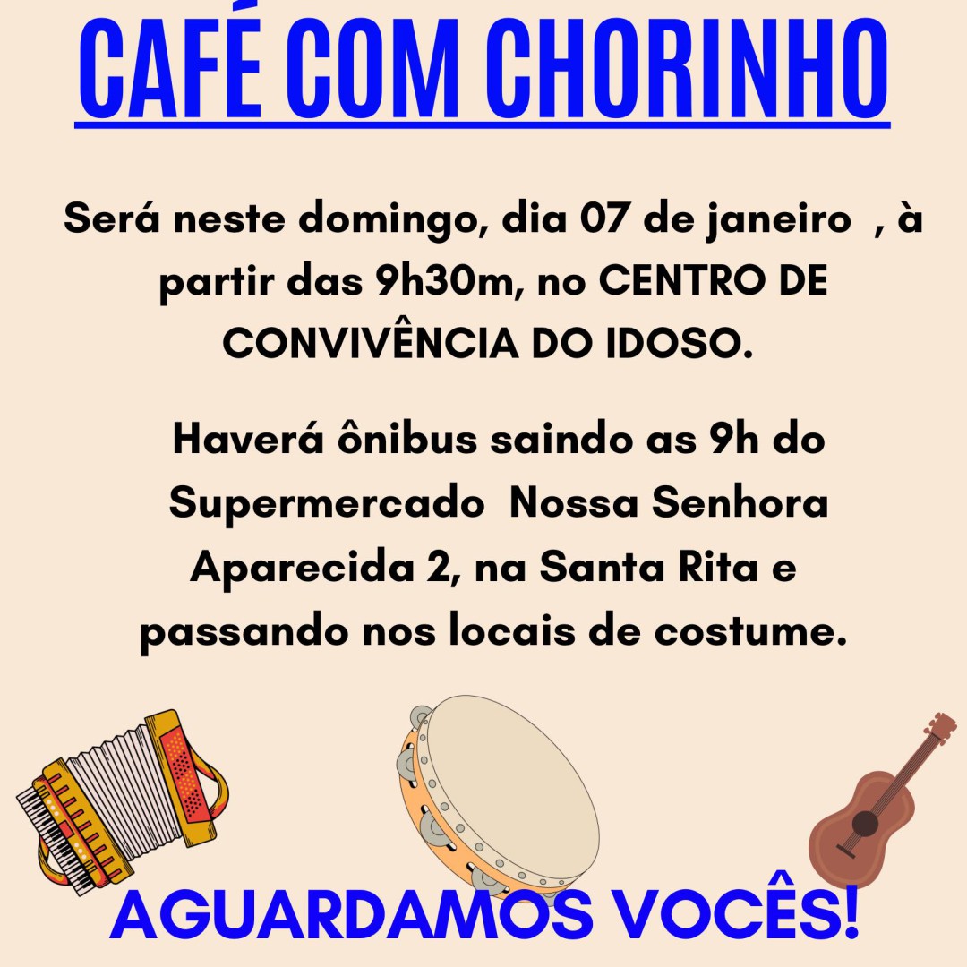 CAFÉ COM CHORINHO