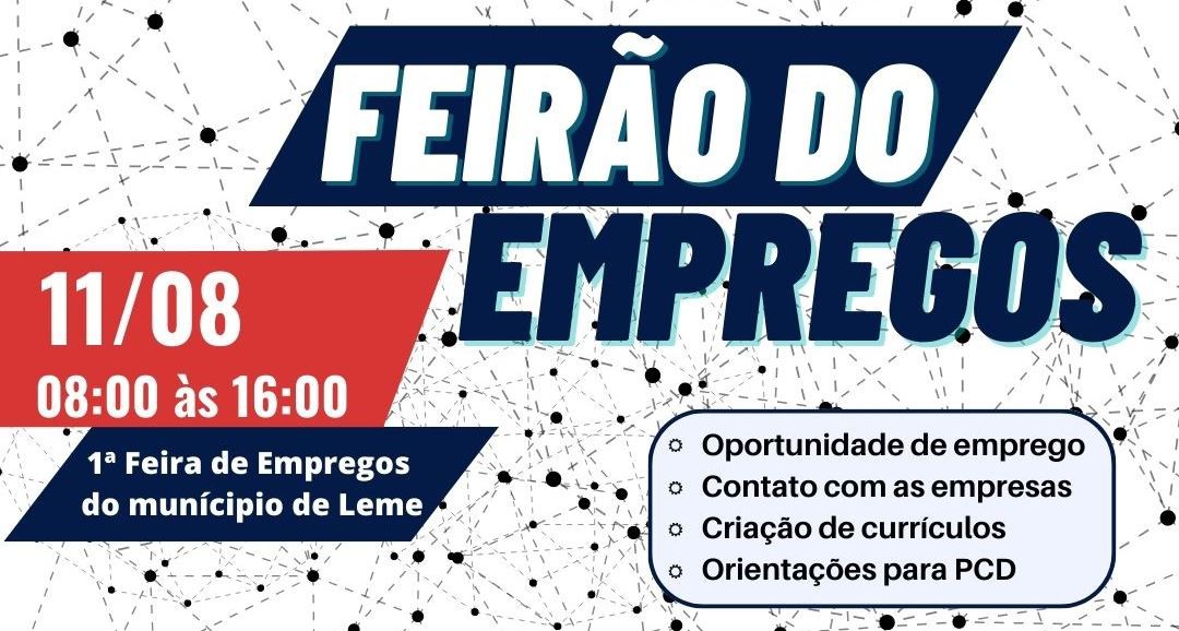 1º Feirão de Empregos