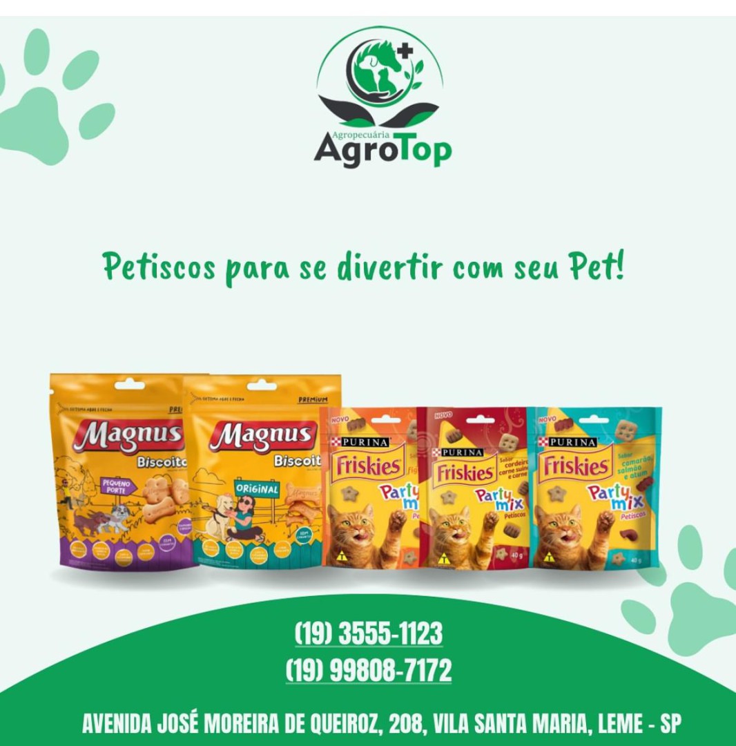 PETISCOS PARA SEUS PETS