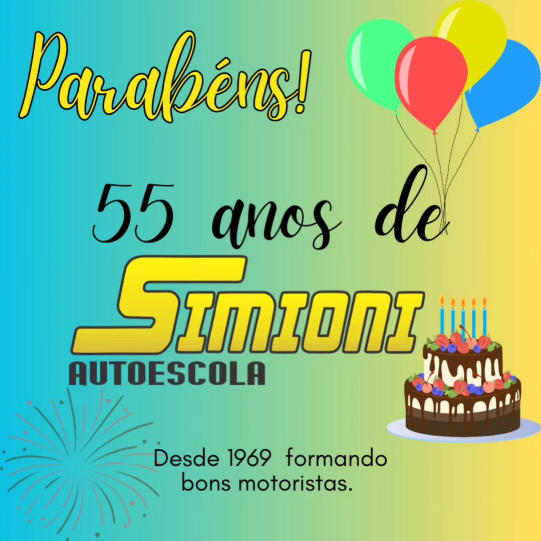 AUTO ESCOLA SIMIONI - SÃO 55 ANOS DE HISTÓRIA