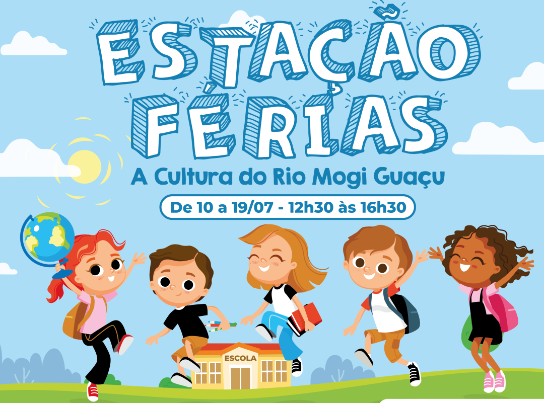 Projeto “Estação Férias” começa nesta segunda-feira, dia 10 de julho