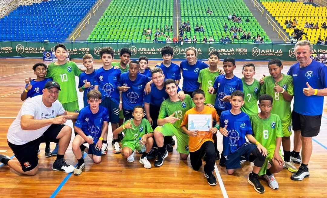 HANDEBOL LEMENSE CONQUISTA A 4ª COLOCAÇÃO NA ARUJÁ HANDBALL CUP