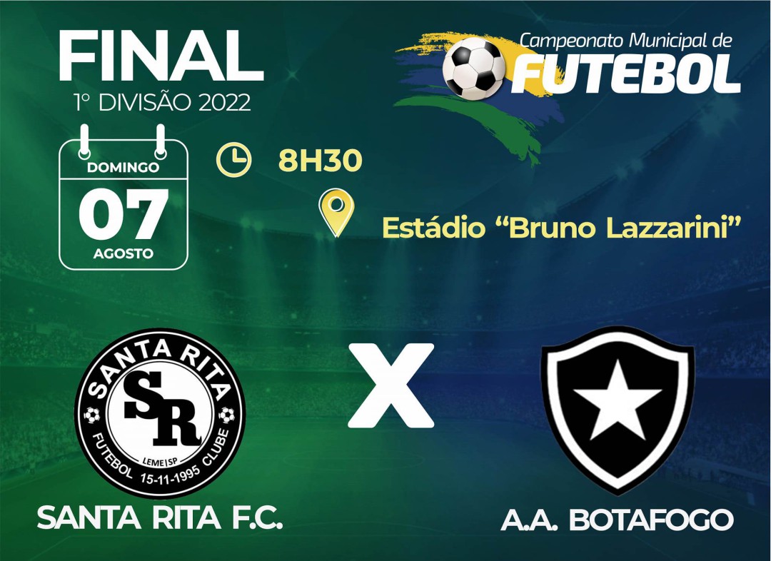 Final Campeonato Municipal de Futebol 1ª Divisão