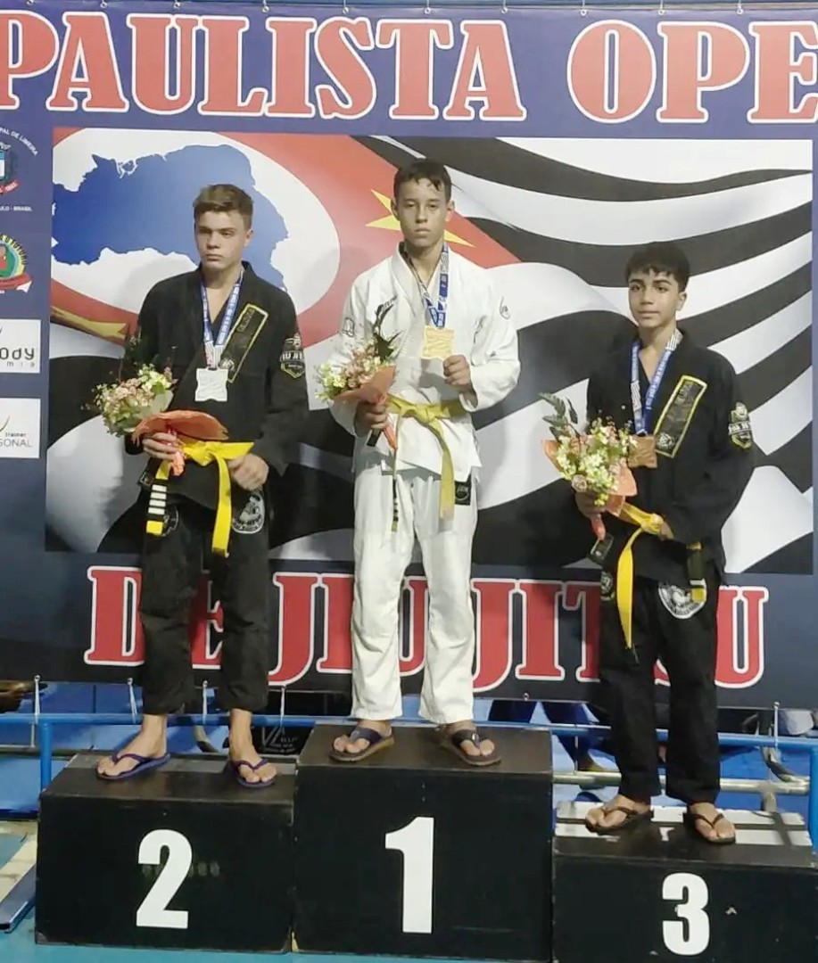 ATLETA DE LEME É CAMPEÃO NO PAULISTA OPEN DE JIU-JITSU