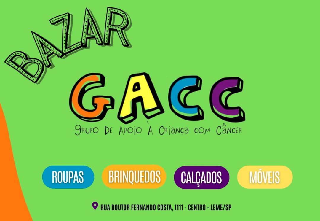 BAZAR GACC: MODA, ACESSÓRIOS, SAPATOS E MÓVEIS COM PROPÓSITO