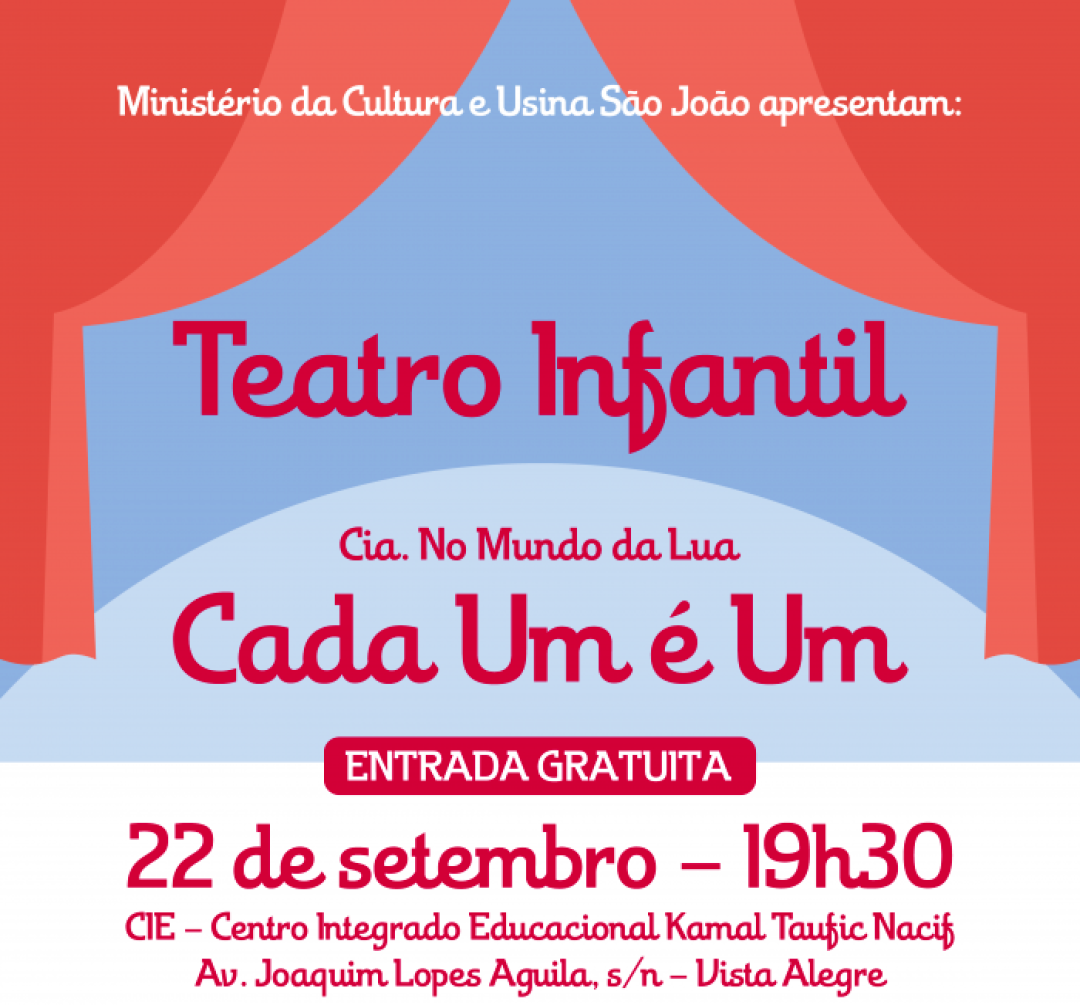 SECRETARIA DE EDUCAÇÃO DE LEME PROMOVE ESPETÁCULO TEATRAL ABERTO AO PÚBLICO