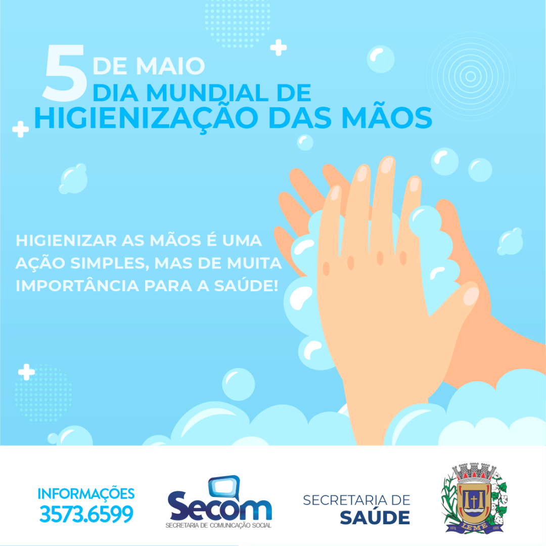 Dia Mundial da Higienização das Mãos