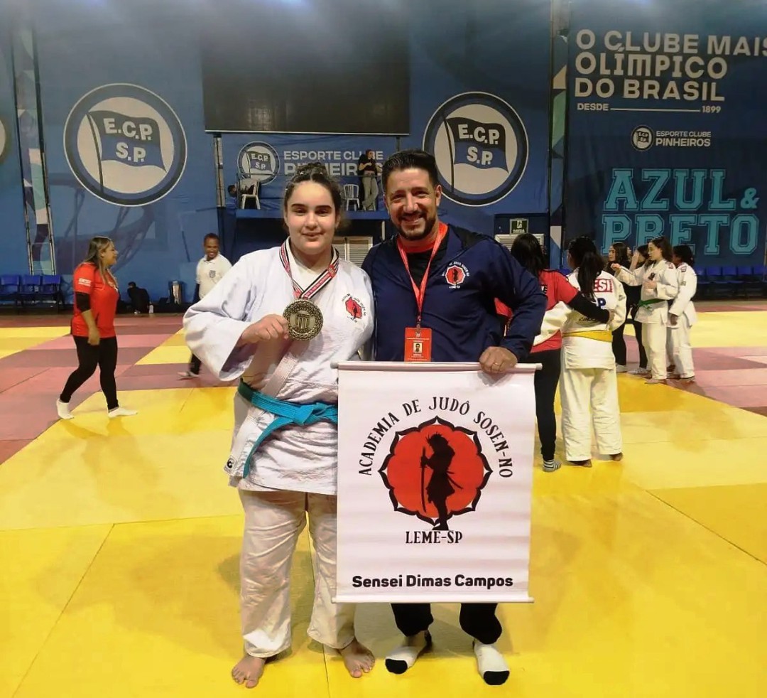 JUDOCA LEMENSE CONQUISTA MEDALHA DE BRONZE NO CAMPEONATO PAULISTA SUB-13