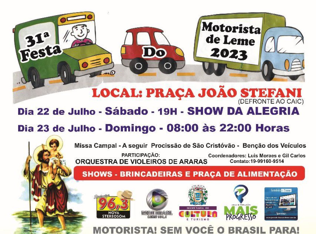 32ª Festa do Motorista de Leme