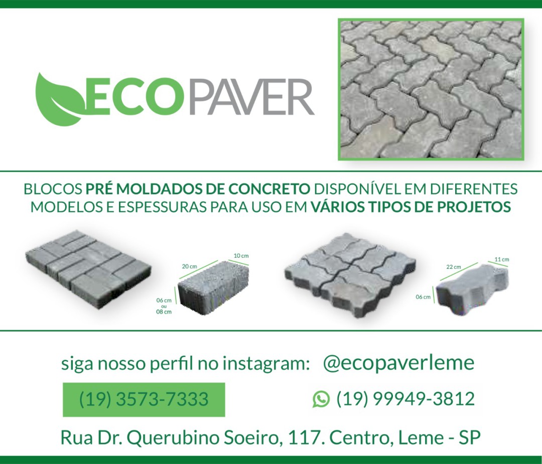 ECOPAVER - BLOCOS PRÉ MOLDADOS DE CONCRETO