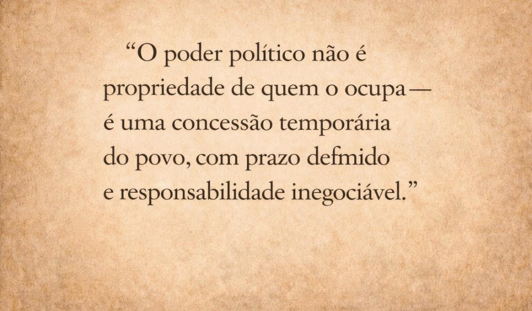 O PODER PASSA, A MEMÓRIA FICA