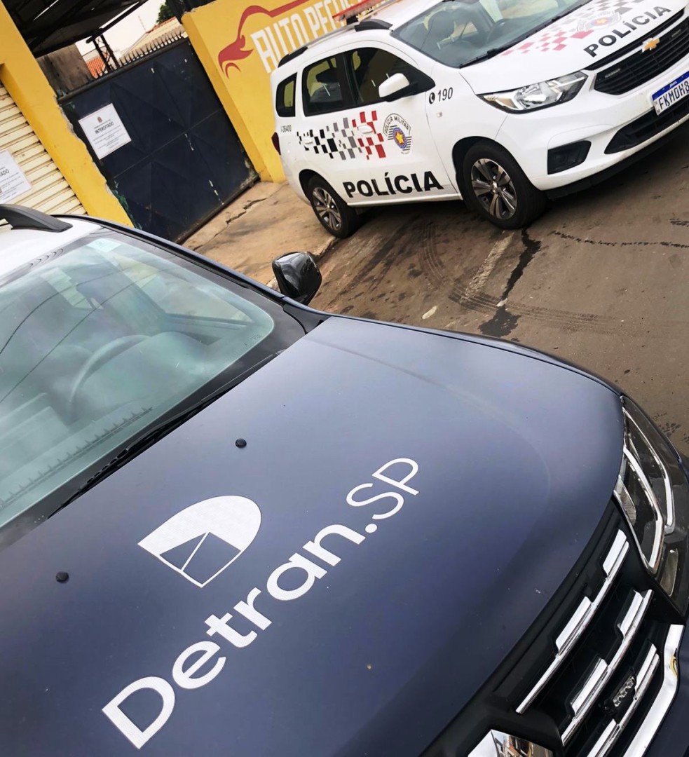 POLÍCIA MILITAR E DETRAN REALIZAM OPERAÇÃO CONJUNTA NA CIDADE DE LEME