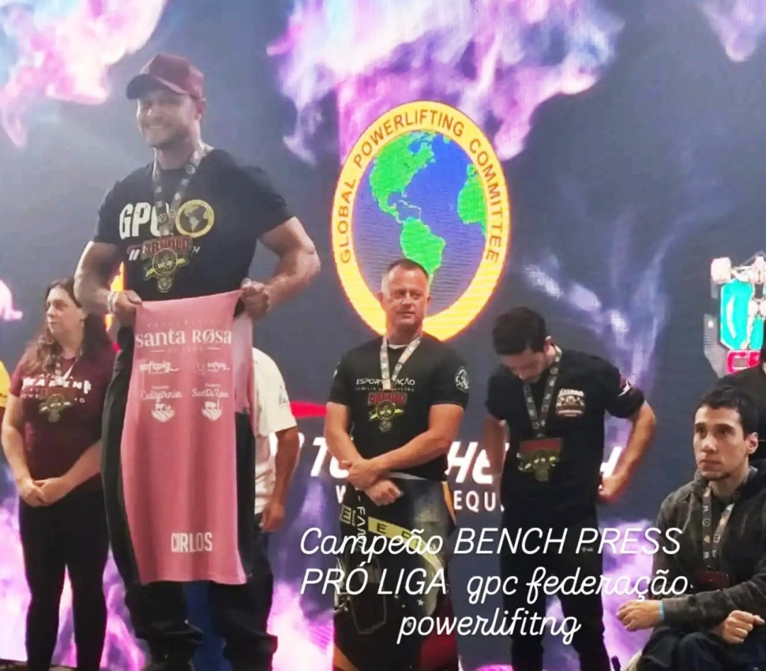 ATLETA LEMENSE SE DESTACA E VENCE NO ARNOLD SOUTH AMÉRICA