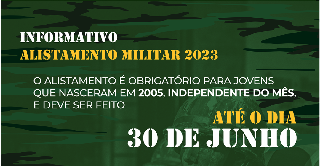 Alistamento Militar 2023