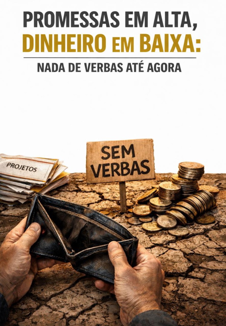 PROMESSAS EM ALTA, DINHEIRO EM BAIXA: LEME AINDA NÃO TEM NENHUMA EMENDA PARLAMENTAR AUTORIZADA PARA 2026, APONTA APLICATIVO OFICIAL DA CÂMARA DOS DEPUTADOS