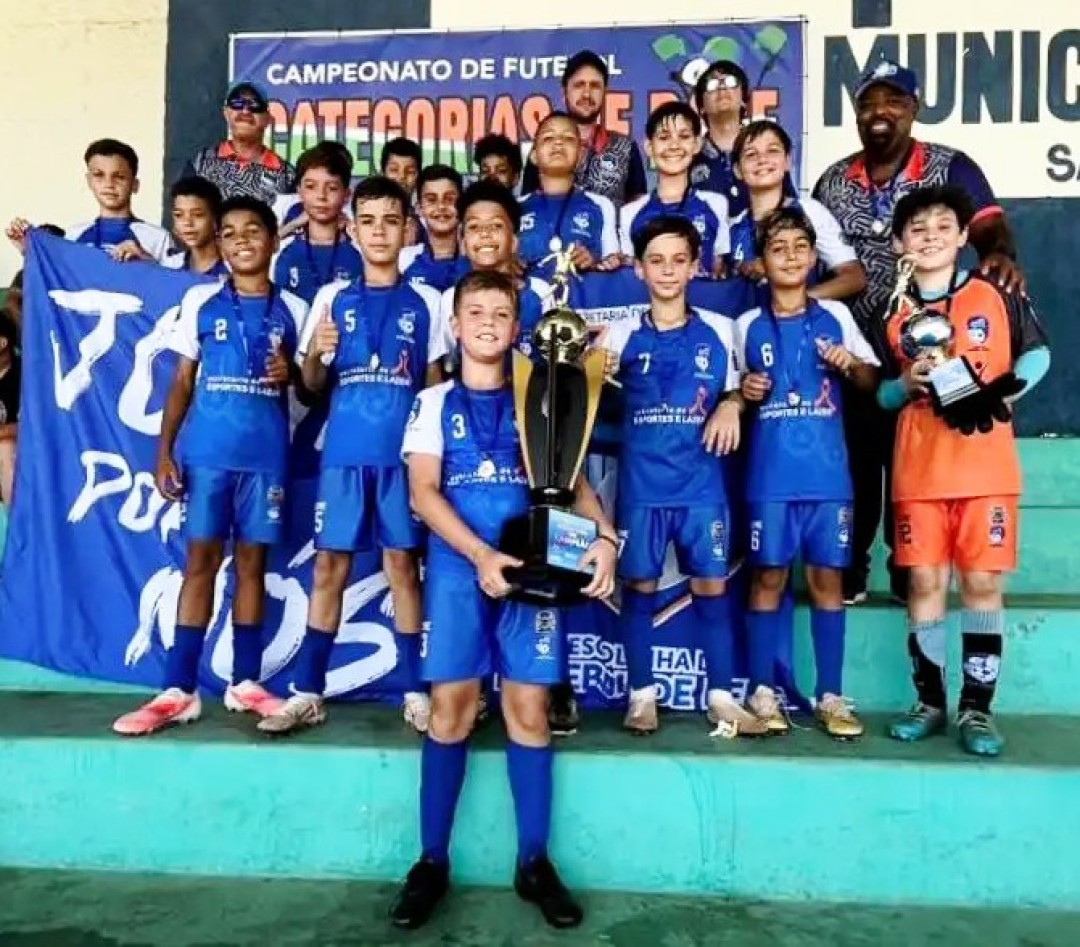 CATEGORIA SUB-11 DO LEMENSINHO CONQUISTA O TÍTULO DA LIGA SANJOANENSE