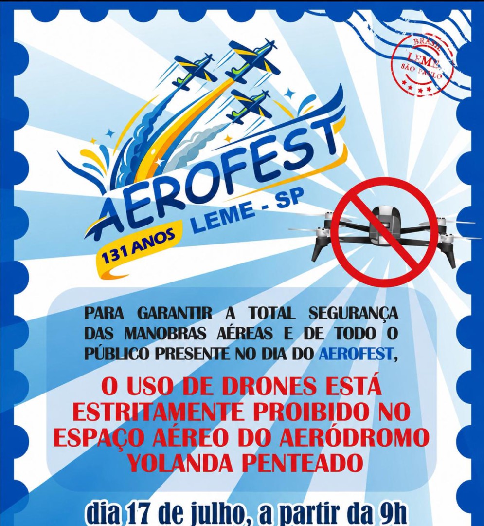 AEROFEST 2026  - PREFEITURA DISPONIBILIZARÁ TRANSPORTE GRATUITO PARA A POPULAÇÃO