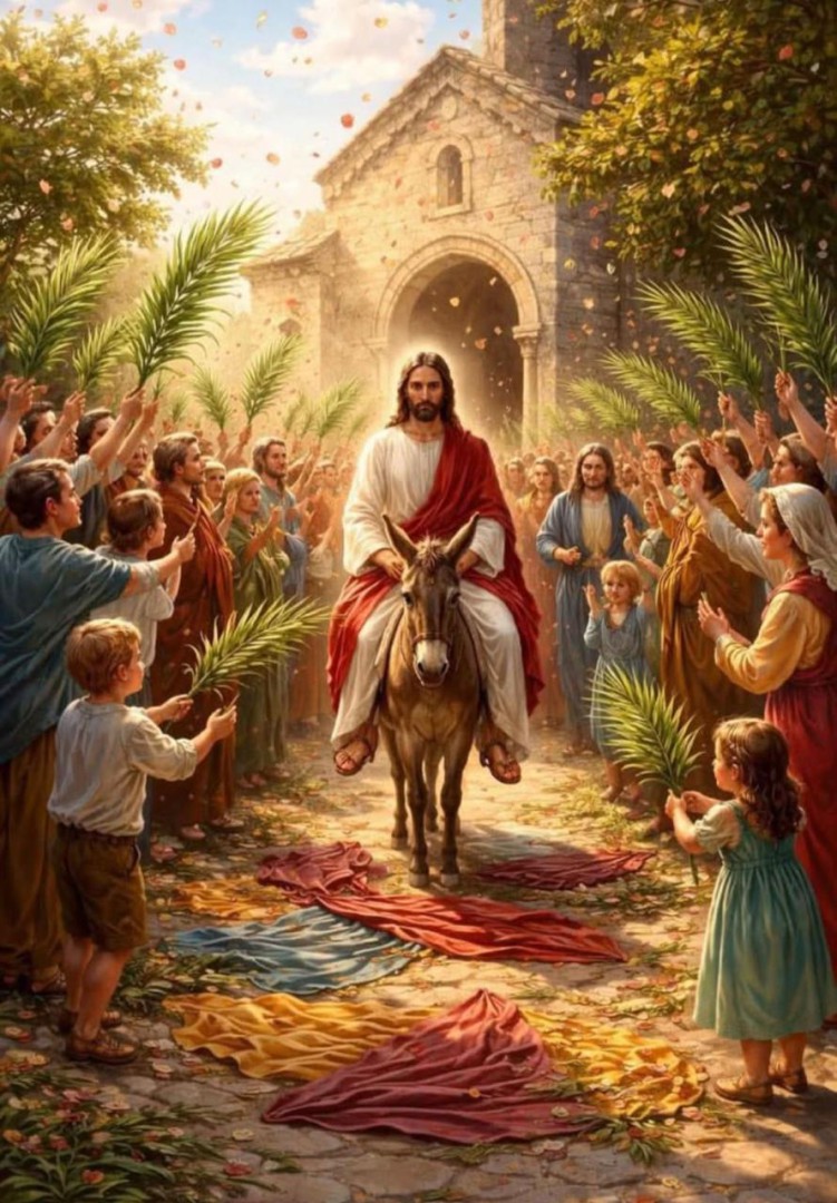 DOMINGO DE RAMOS – O INÍCIO DE UM TEMPO DE FÉ E REFLEXÃO