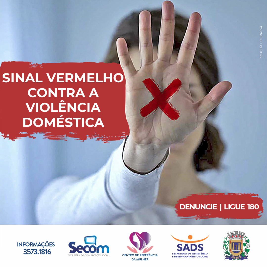 Sinal Vermelho para a Violência a Contra Mulher