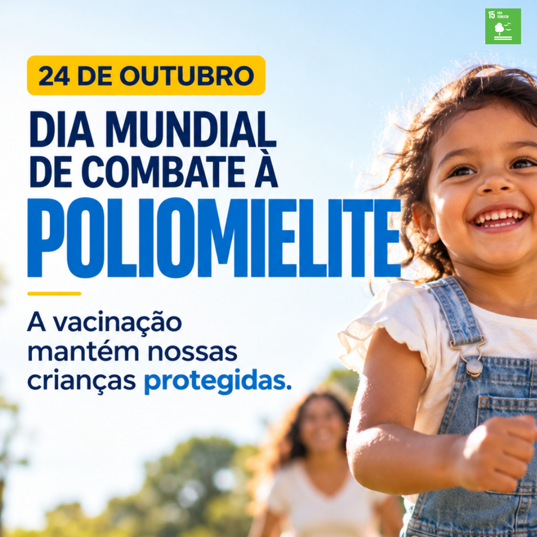 SECRETARIA DE SAÚDE REFORÇA A IMPORTÂNCIA DA VACINAÇÃO CONTRA A POLIOMIELITE