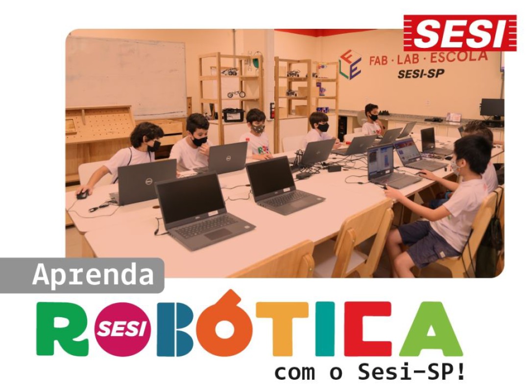 Escola Sesi Leme oferece curso gratuito de robótica