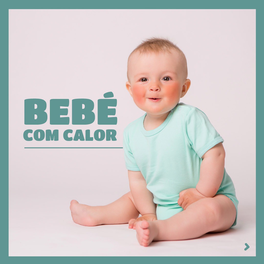 COMO SABER SE O BEBÊ ESTÁ COM CALOR? CONFIRA 6 SINAIS