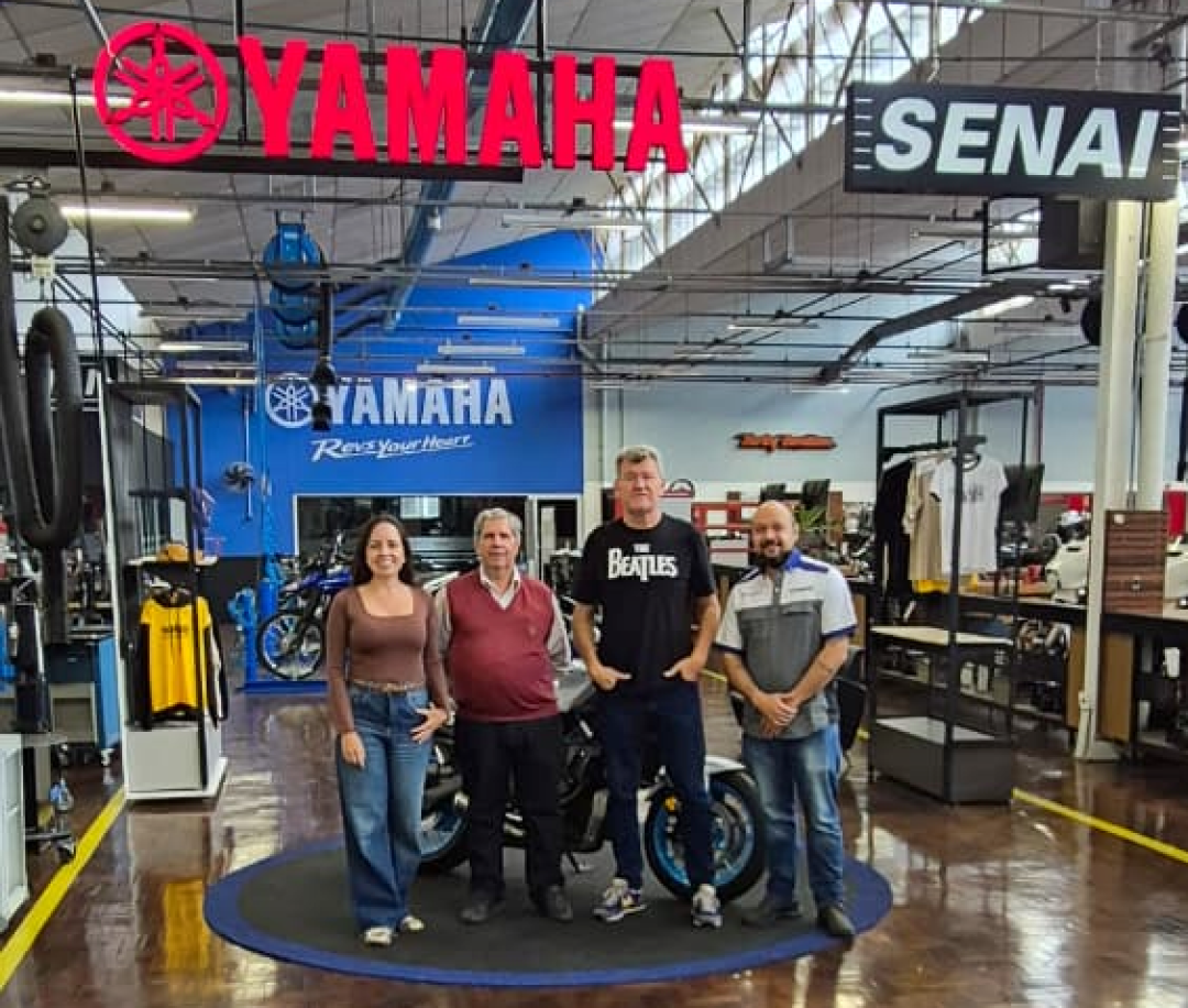 PREFEITURA ARTICULA PARCERIA COM YAMAHA E SENAI PARA QUALIFICAÇÃO PROFISSIONAL EM LEME