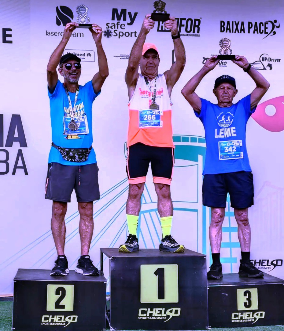 ERIBALDO ENFRENTA 42 KM E CONQUISTA TERCEIRO LUGAR