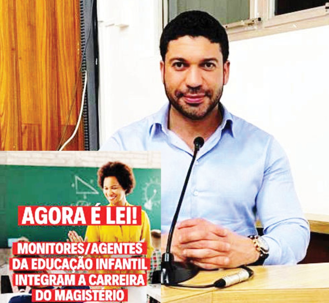 VEREADOR DR. DAVID PEDRÃO COBRA DO EXECUTIVO ESTUDO E PROJETO PARA REENQUADRAMENTO DE PROFISSIONAIS DA EDUCAÇÃO INFANTIL