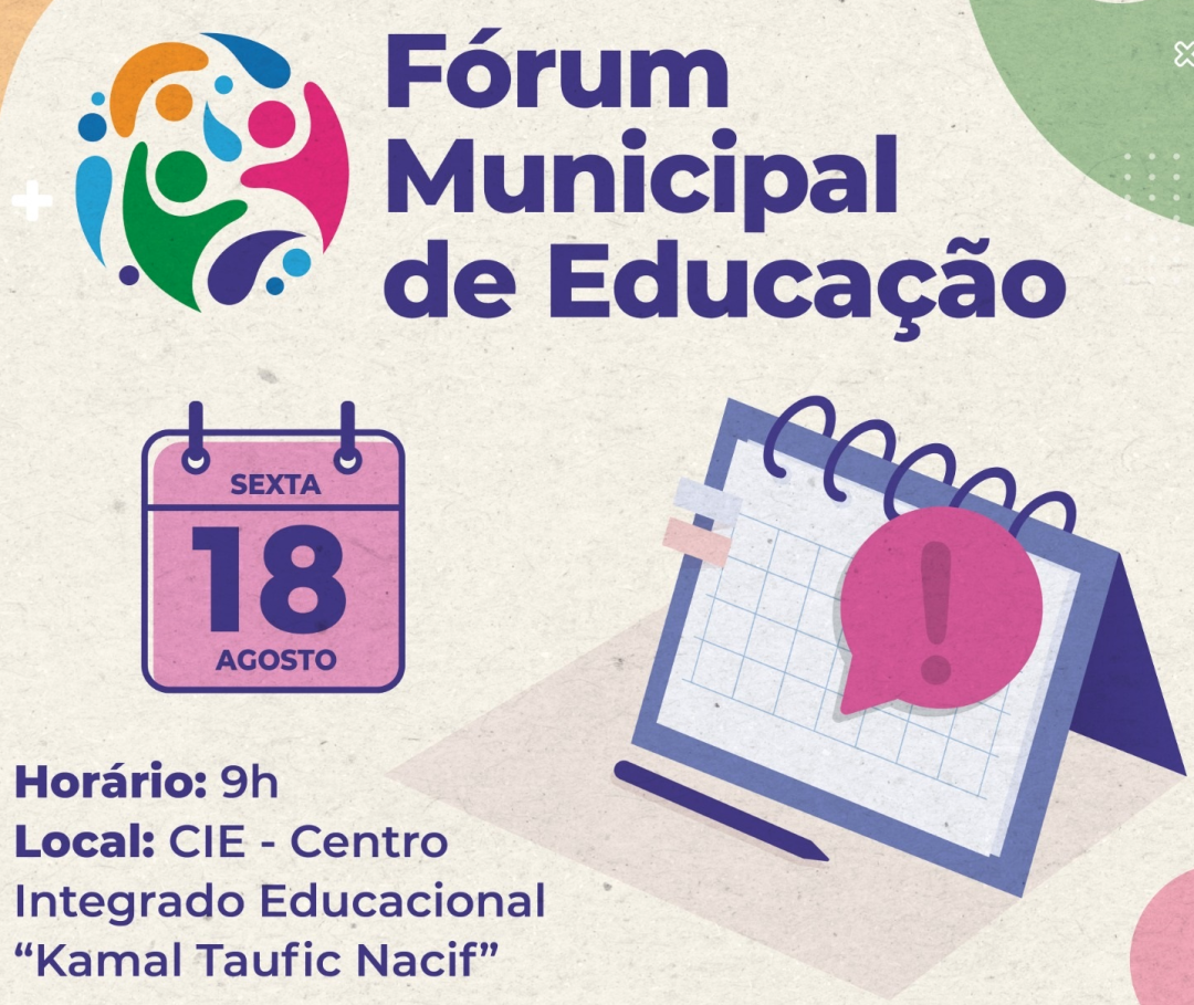 Fórum Municipal de Educação